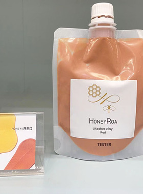 日本VECUA白泥honey roa蜂蜜海泥粘土面膜泥膜补水