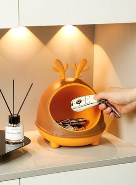 入户进门口玄关放钥匙收纳盒摆件家居鞋柜置物架神器餐边柜装饰品