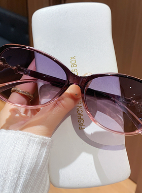 复古大框偏光防紫外线墨镜女