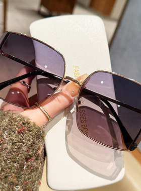 墨镜女款2025新款高级感近视防紫外线时尚偏光太阳镜大框显瘦脸小