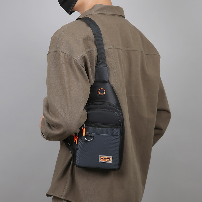 胸包男士防水耐磨新款单肩包斜挎包休闲运动大容量胸前背包斜跨包,淘宝优惠券,粉丝福利购,淘宝优惠卷