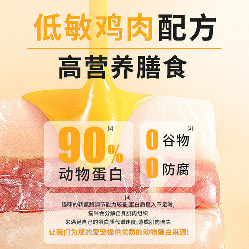 良猫食堂全阶段无谷全价成幼猫宠物专用布偶猫营养独立小包装猫粮 - 图0
