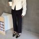Modern 197 ແອວສູງເກົ້າຈຸດ pants 2025 ພາກຮຽນ spring suit pants