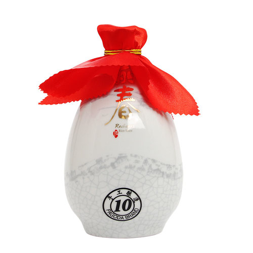 【官方旗舰店】丽春黄酒塔牌十年丽春375ml*6瓶整箱礼盒花雕绍兴 - 图1