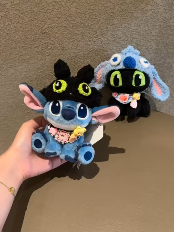 三角巾围巾13cm玩偶装饰围兜可爱娃衣口水巾棉花娃娃配饰着替换装 - 图0