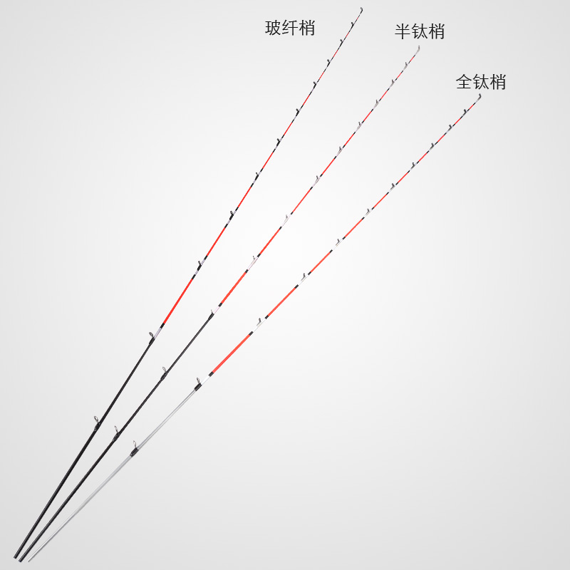 东尼黑鲷二代1.2/1.35米软尾筏竿单竿钛合金梢桥钓海水淡水筏钓竿 - 图2