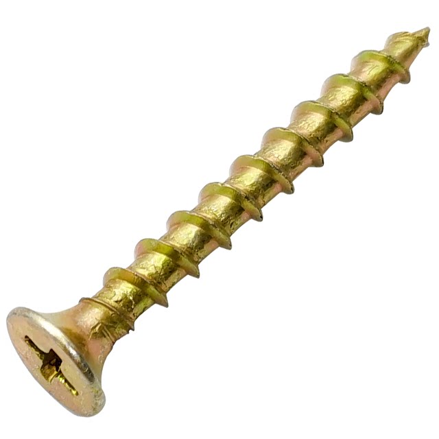 One pound of hardened countersunk fibers fast self-tapping screw