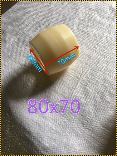 诺力叉车轮子配件PP尼龙轮地牛聚氨酯轮手拉液压升降堆高车轮包邮 - 图1