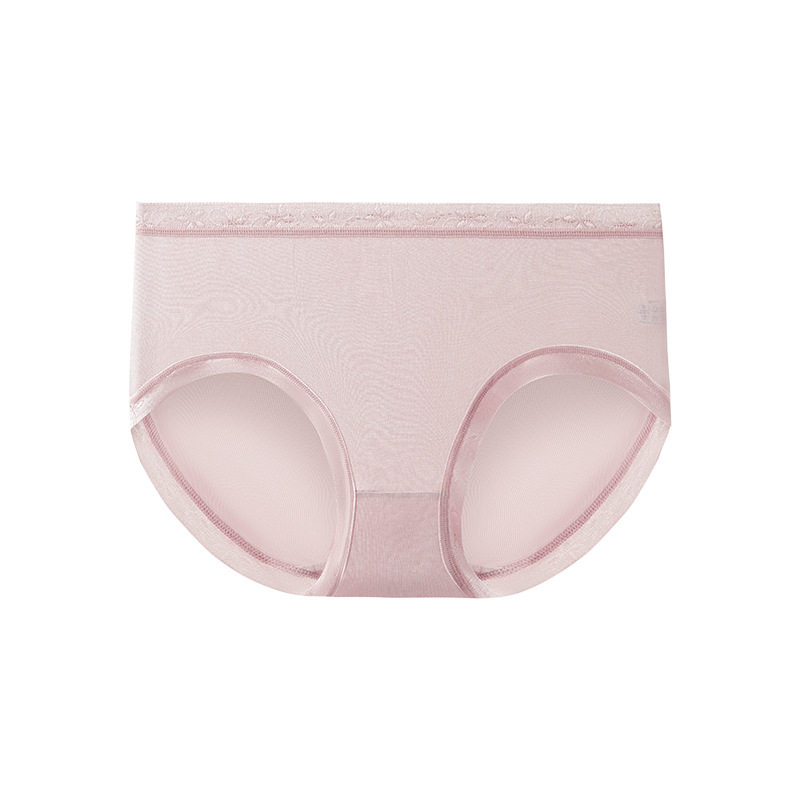 100%真丝内裤女士中腰2024新款夏季桑蚕丝女生三角裤短裤抑菌,淘宝优惠券,粉丝福利购,淘宝优惠卷