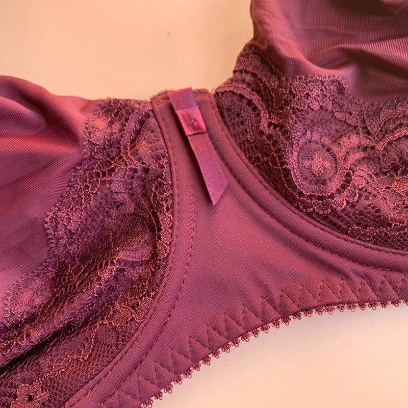 欧美风舒适包胸大胸显小全罩杯宽肩带超薄内衣胸罩简约性感文胸,淘宝优惠券,粉丝福利购,淘宝优惠卷