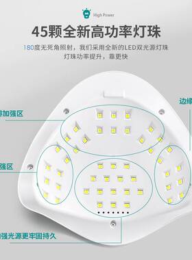 SUN19PIUS120W美甲灯美甲店专用led照灯甲油胶光疗灯厂家直销