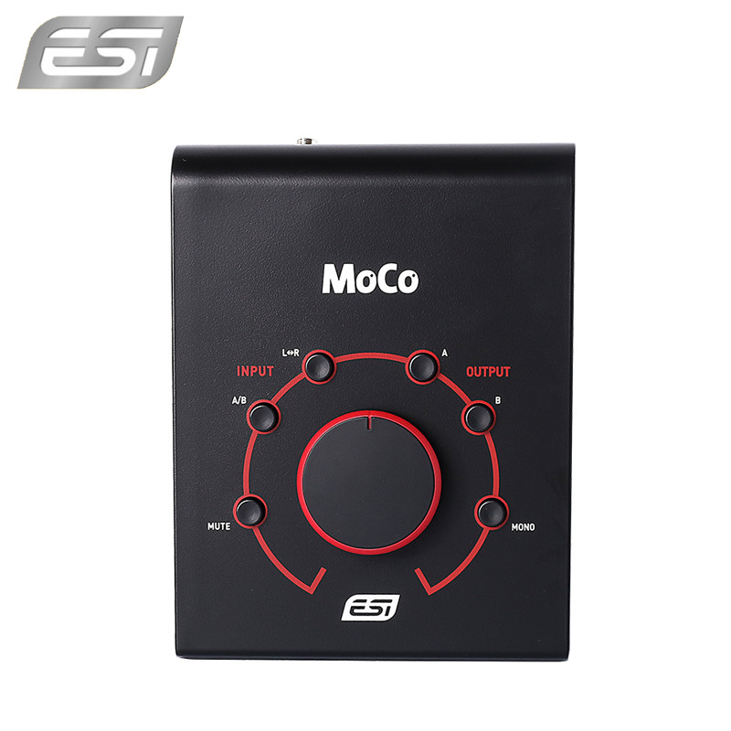 ESI MoCo音箱监听控制器录音棚音箱音量控制器 包邮 - 图3