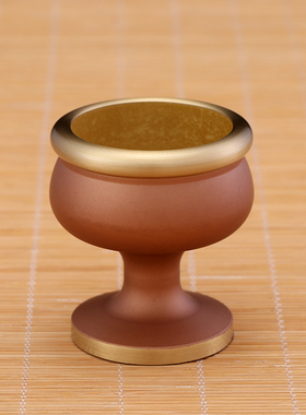 涛羽家用佛前供杯高脚敬神