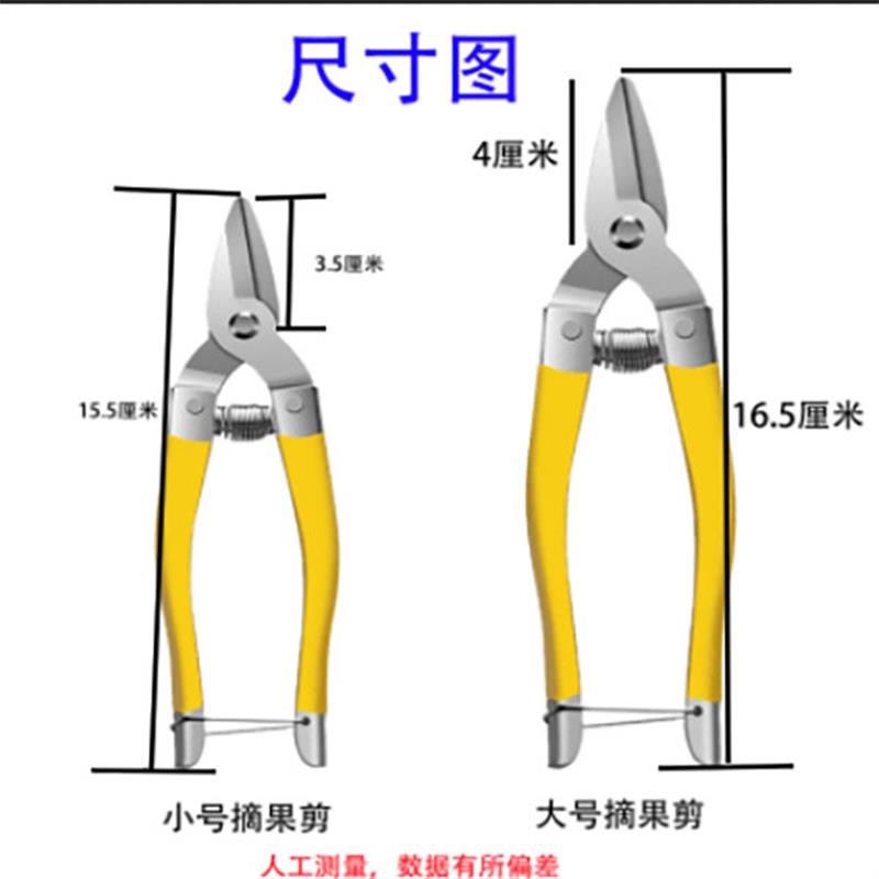 剪葡萄专用剪刀苹果剪把剪子小号家用剪桔子神器摘果水果剪刀剪刀-图2