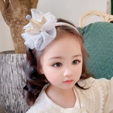 Детская тиара для принцессы, ободок, милая корона, шпильки для волос, аксессуар для волос, Южная Корея