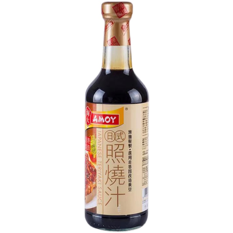 【香港制造】AMOY淘大日式照烧汁450ml瓶调味汁酱料不添加防腐剂 - 图3