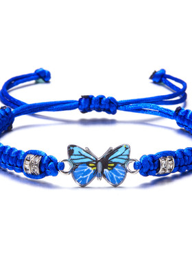 Hot Black Butterfly Fashion Bracelet Classic Black White