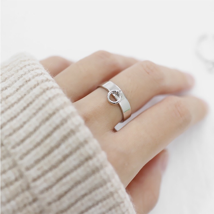 2024 New sterling silver rings for women handle Trendy fine - 图2