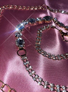 Bling Crystal Beads Waist Chain Jewelry Beach Bikini