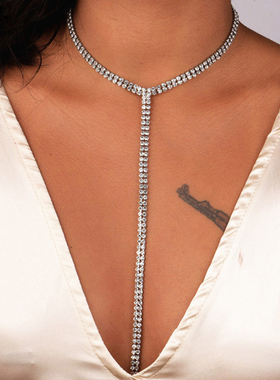 2023 NEW Selling Rhinestone Choker Crystal Gem Luxury