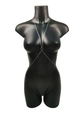 Body Jewelry Chest Chain Bikini Sexy Bra for Women Beach