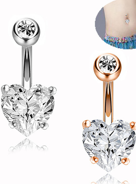 New Fashion Sexy Piercing Navel Nail Body Jewelry Flower