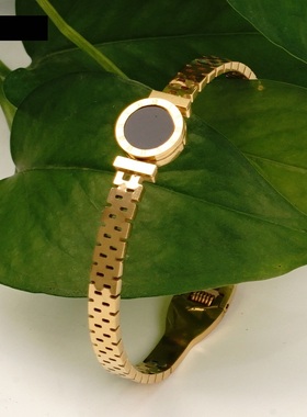 Titanium Steel Butterfly Bangle Stainless Steel Geometric