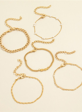 Bohemian Gold Color Tassel Angel Bracelets for Women Boho