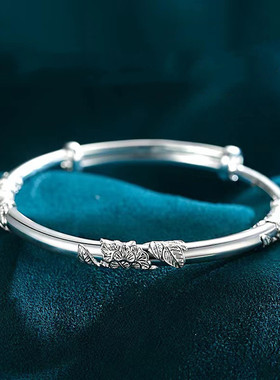 925 sterling silver original designer blooming flowers