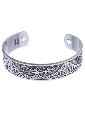 Classic Bio Magnetic Copper Color Alloy Bracelet Cuff