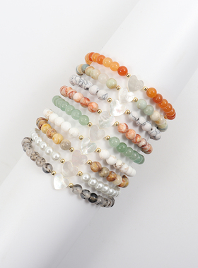 New Trendy Shell Heart Bracelet Women Classic Handmade