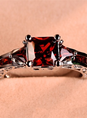 Fashion Elegant Women Silver Color Princess Square Cut