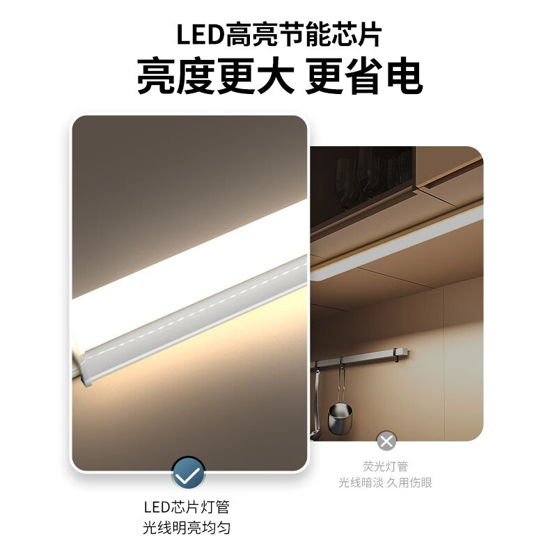 三雄极光led灯管t5一体化全套支架长条灯带光管1.2米家用超亮灯管 - 图1