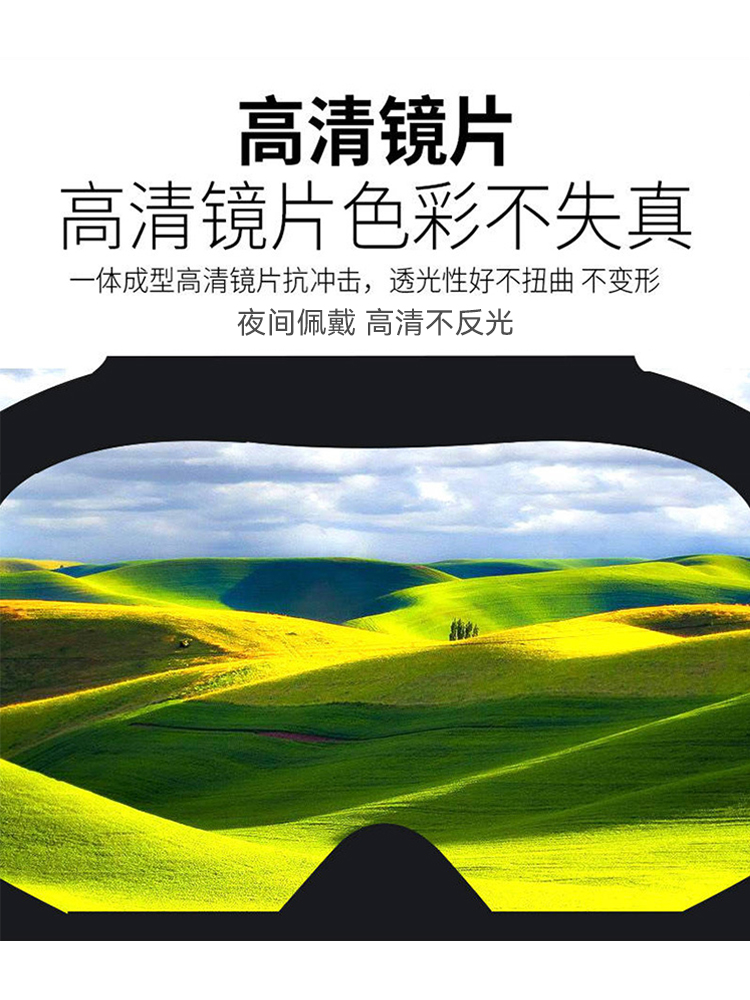 防尘全脸面罩口罩防工业粉尘护目镜一体呼吸打磨防护防雾不起雾 - 图1