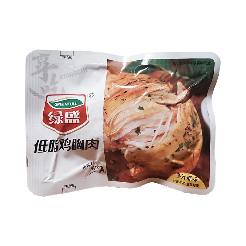 绿盛低脂鸡胸肉即食健身代餐速食低脂高蛋白休闲零食解馋轻食小吃 - 图3