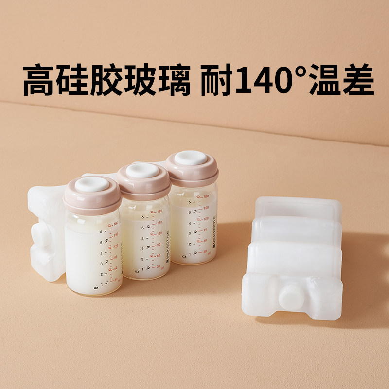 小白熊上班背奶包便携式装备冷藏箱 小白熊拉小苏妈咪包/袋