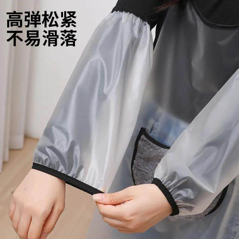 软皮袖套防水防油耐脏厨房专用套袖工作上班水产干活耐磨男女护袖,淘宝优惠券,粉丝福利购,淘宝优惠卷