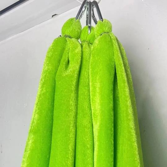 Большая подметальная машина для шин грузового прицепа, красная бархатная ткань, мягкая и не повреждает шину, длинный брызговик, плавающее хлопковое украшение.