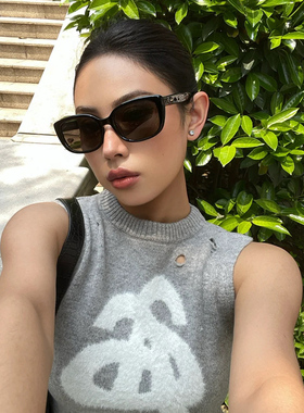 2024复古百搭黑色偏光太阳眼镜