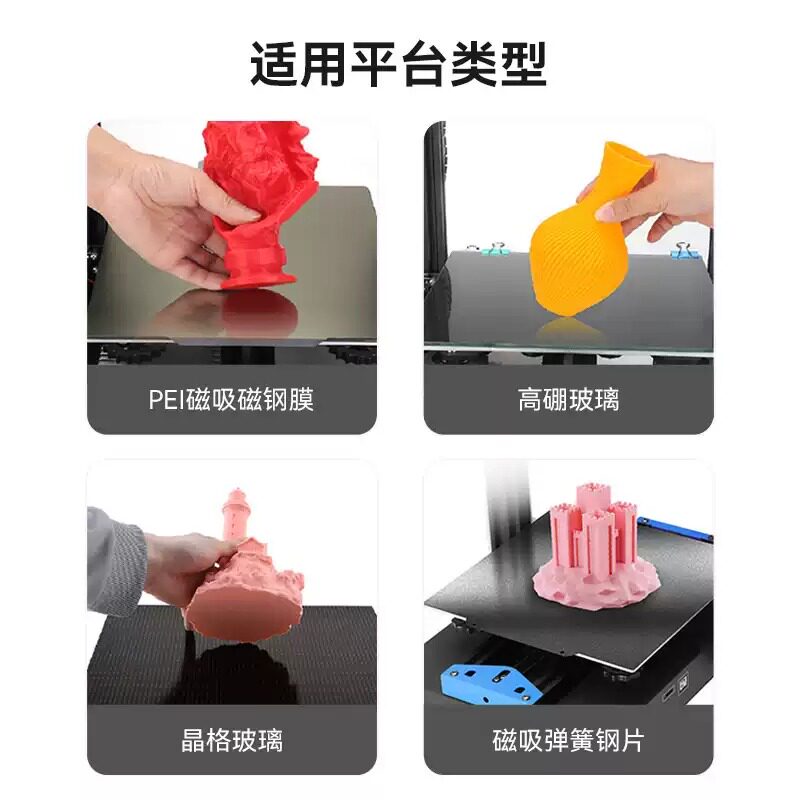 3D printing low-temperature double-panel consumables adapted to bamboo