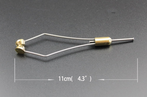迈威毛钩绑制工具子弹头绕线器绑钩器缠线器10.5cm线轴夹03 - 图1