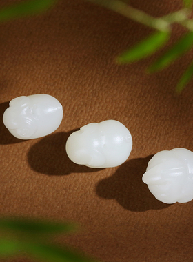 和田玉羊脂白玉十二生肖系列