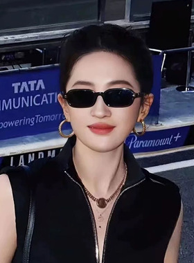 刘亦菲同款小方框防紫外线墨镜