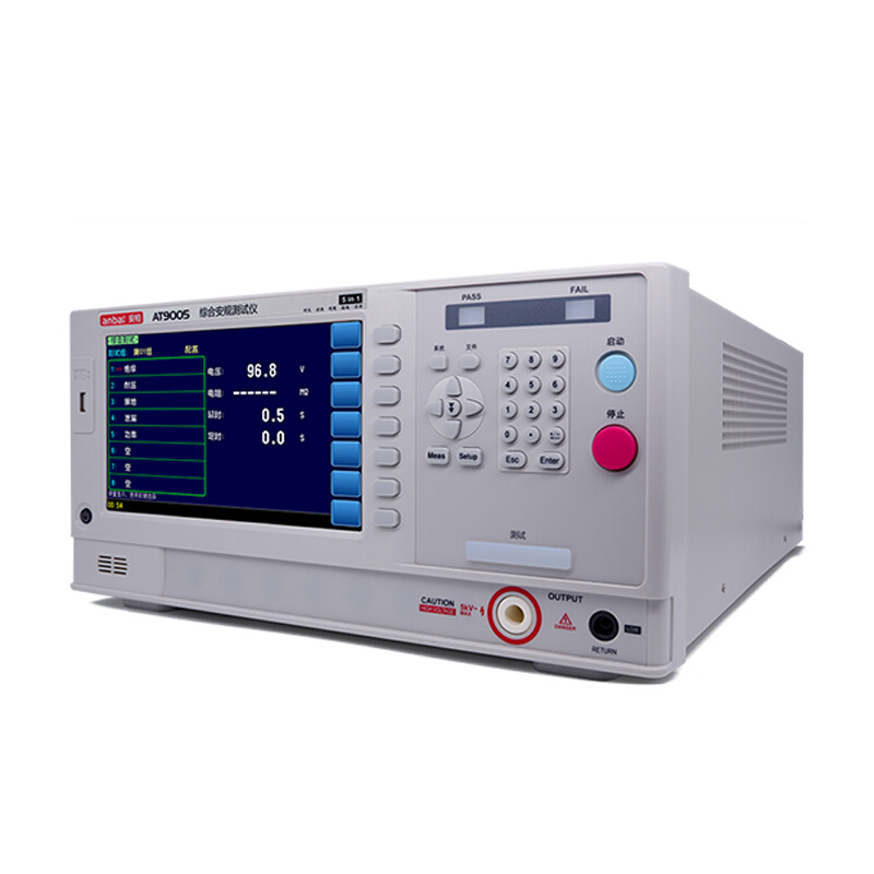 AT9005综合安规测试仪六合一交流耐压绝缘接地电阻泄漏电流-图0