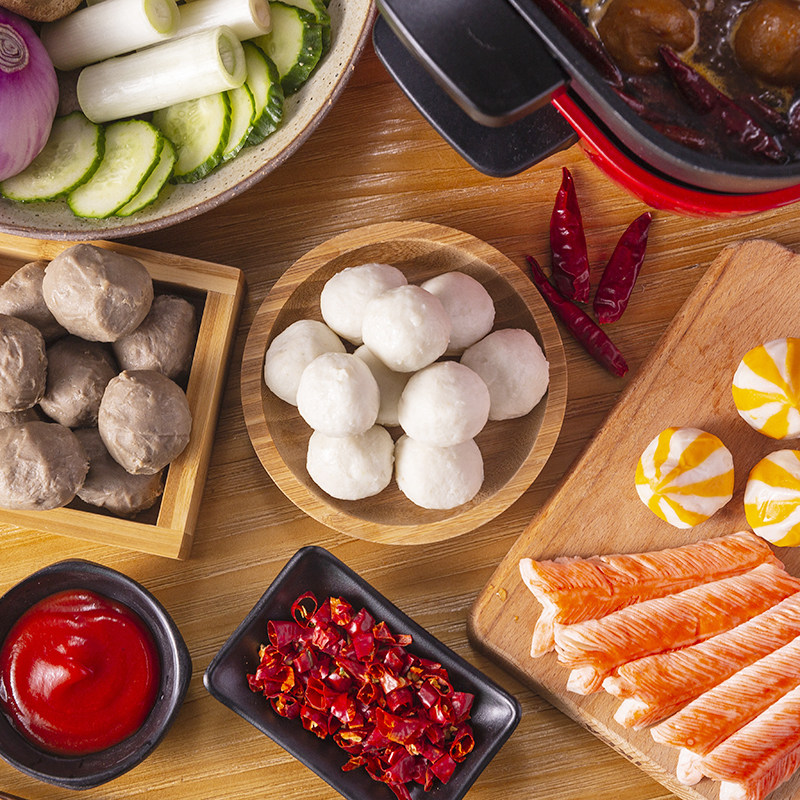 安井包心鱼丸火锅丸子组合火锅店食材撒尿牛丸 鱼籽包 鱼豆腐家用,淘宝优惠券,粉丝福利购,淘宝优惠卷