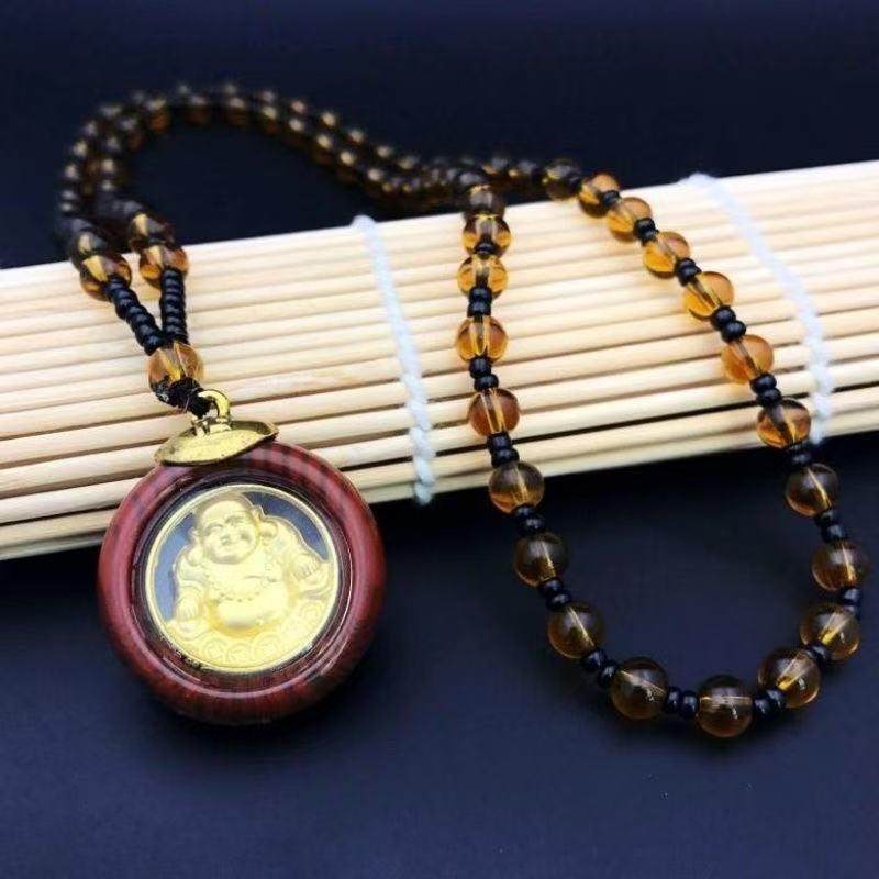 合金项坠/吊坠双面弥勒佛/观音佛像挂件本命佛百搭高级感-TX,淘宝优惠券,粉丝福利购,淘宝优惠卷