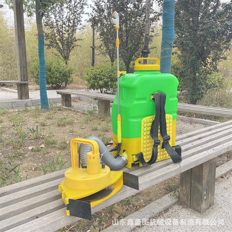 12V电瓶动力可调速打药施肥两用机 家用小型打药撒化肥一体机 - 图0