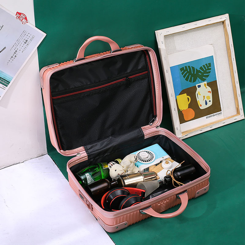 鹃羚新款手提箱女迷你14寸可爱皮箱 鹃羚女士包袋