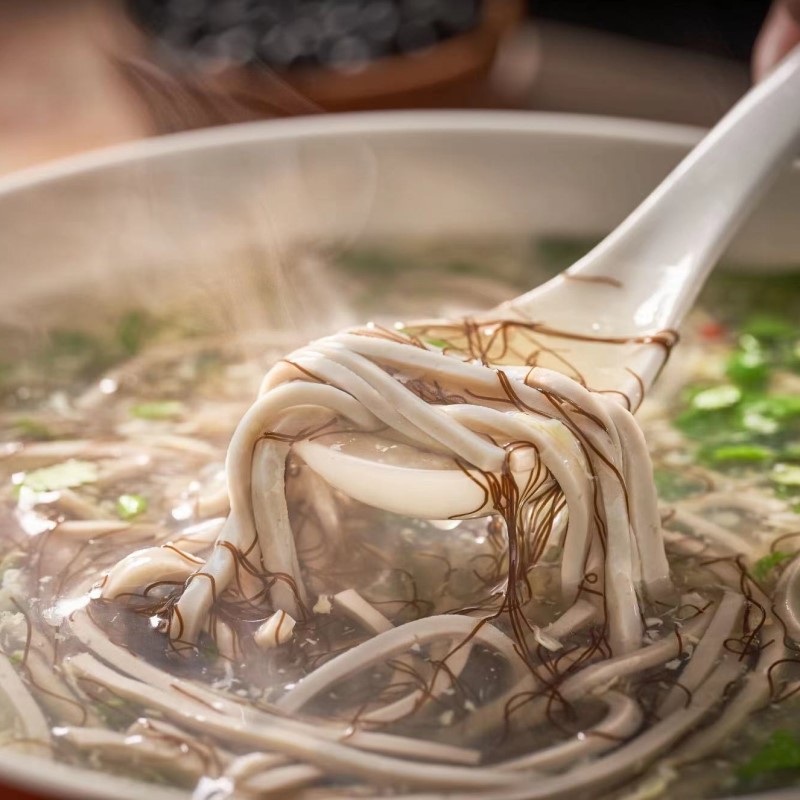 黑豆丝商用200g千丝豆干切丝豆干薄牛皮豆干豆腐丝干凉拌火锅-图2