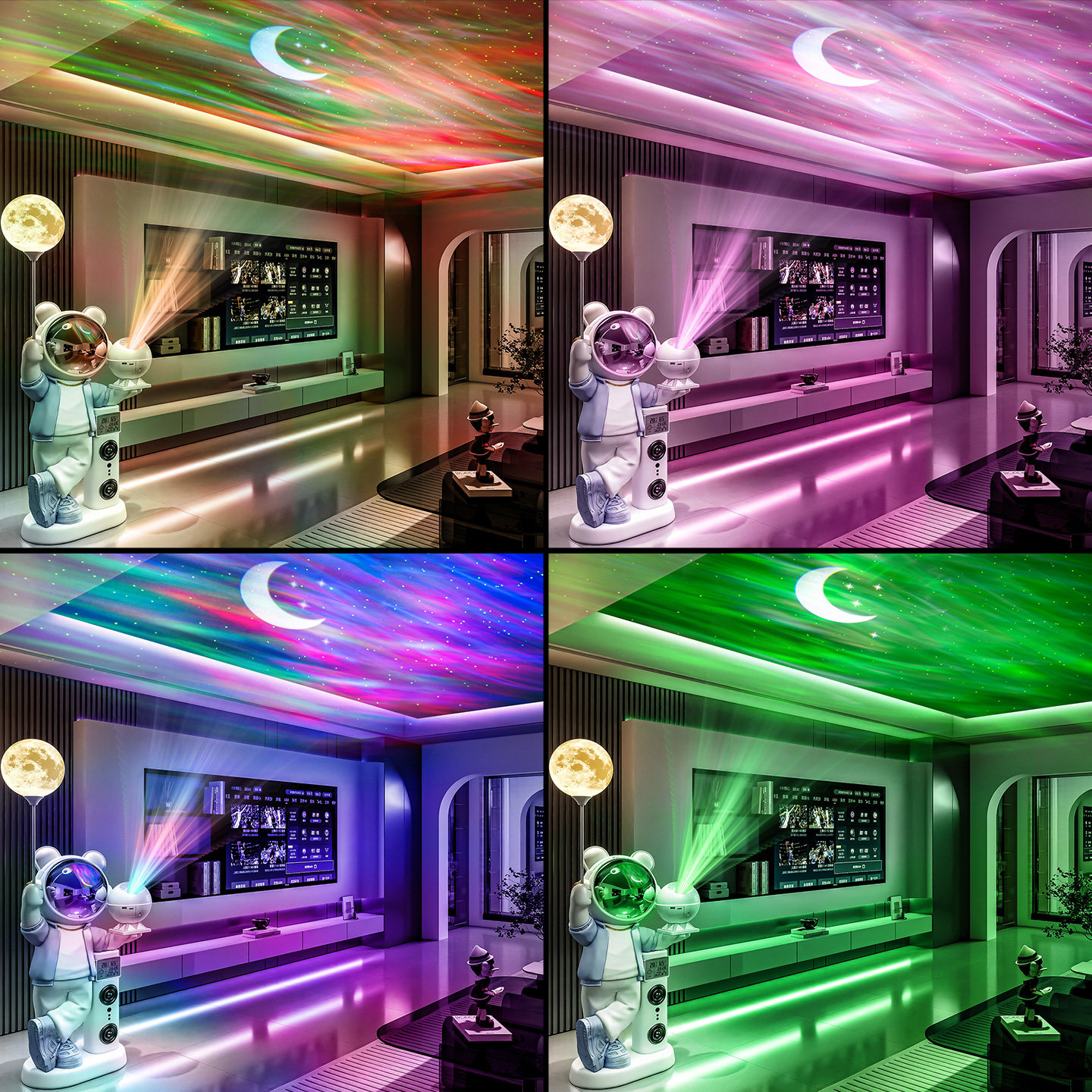 星空投影宇航员太空人大型落地摆件客厅电视柜沙发旁乔迁新居送礼,淘宝优惠券,粉丝福利购,淘宝优惠卷
